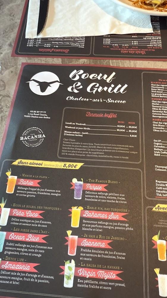 Bœuf et Grill Chalon Sur Saône - Menu Image 2